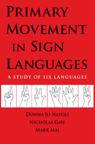 Primary movement in sign languages : a study of six languages