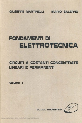 Fondamenti di Elettrotecnica, Vol. 1