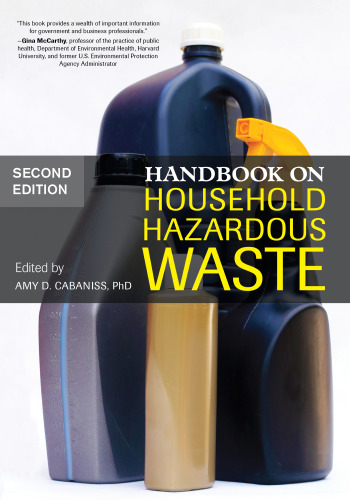 Handbook on household hazardous waste