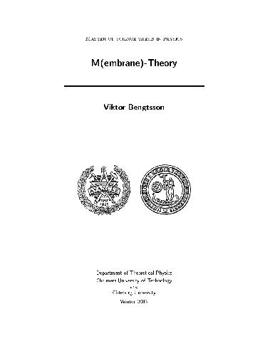 M(embrane)-Theory