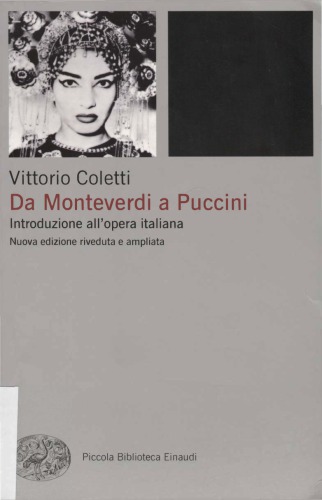 Da Monteverdi a Puccini. Introduzione all’opera italiana