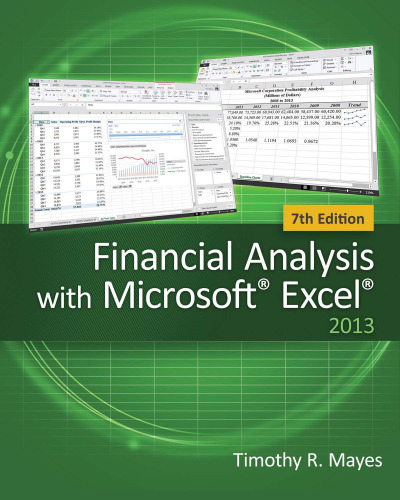 Financial Analysis with Microsoft Excel