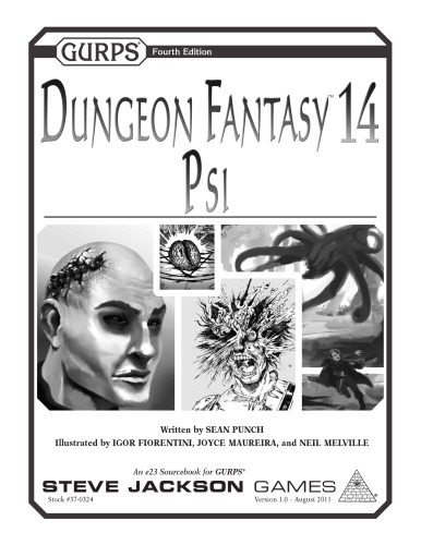 GURPS 4th edition. Dungeon Fantasy 14: Psi