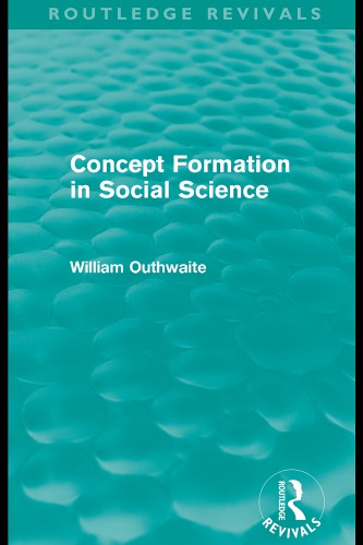 Concept Formation in Social Science