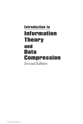 Introduction to Information Theory and Data Compression