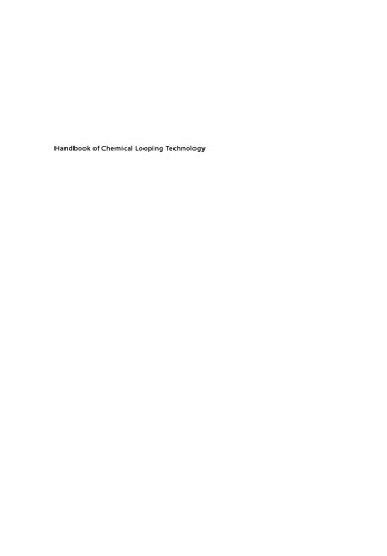 HANDBOOK OF CHEMICAL LOOPING TECHNOLOGY.