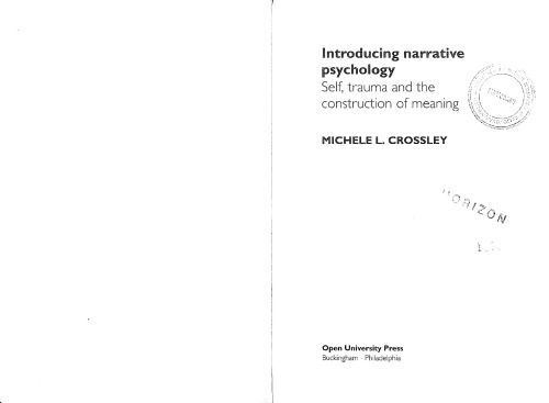 Introducing narrative psychology