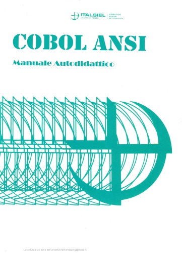 COBOL ANSI - Materiale Autodidattico