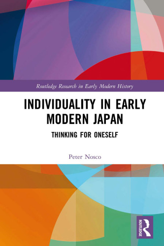 Individuality in Early Modern Japan: Thinking for Oneself