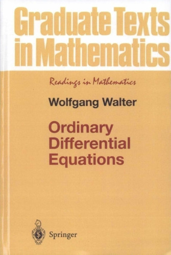 Ordinary differential equations