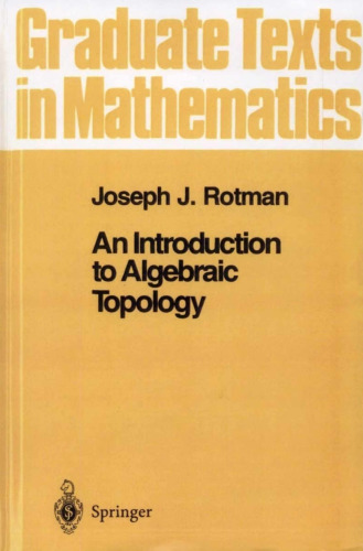 An Introduction to Algebraic Topology