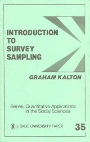 Introduction to survey sampling