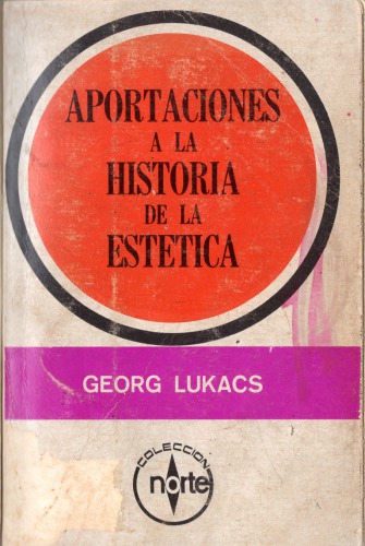 Aportaciones a la Historia de la Estética