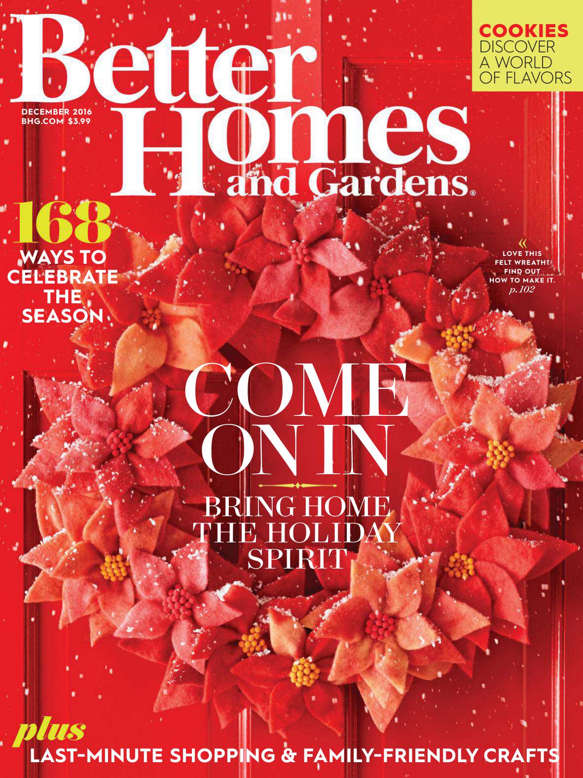 Better Homes and Gardens 2016-12