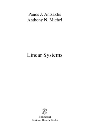 Linear Systems