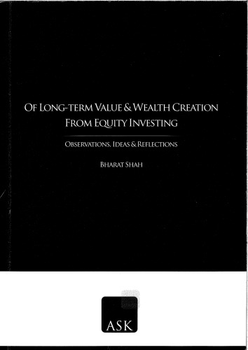 Long term value and wealth creation