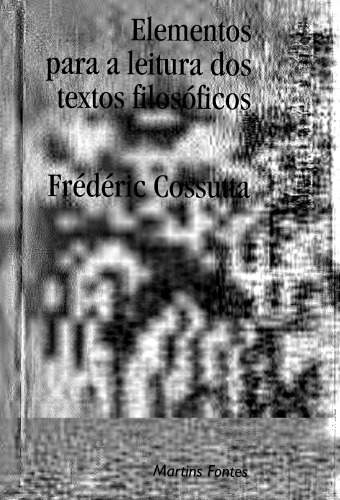 Elementos para leitura dos textos filosóficos