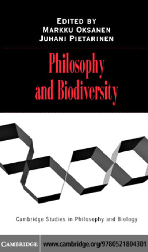 Philosophy and Biodiversity