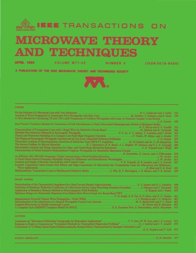 IEEE MTT-V032-I04 (1984-04)