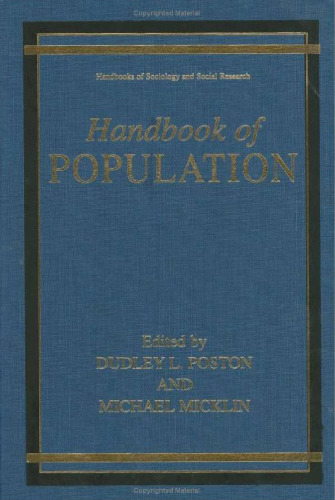 Handbook of Population (Handbooks of Sociology and Social Research)