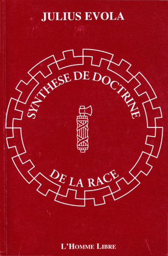 Synthèse de doctrine de la race