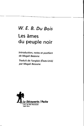 Les âmes du peuple noir