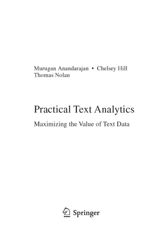 Practical Text Analytics