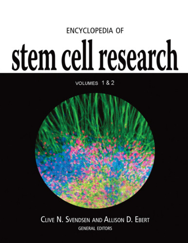 Encyclopedia of Stem Cell Research (2 Vol.Set)