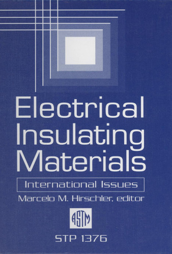 Electrical Insulating Materials: International Issues