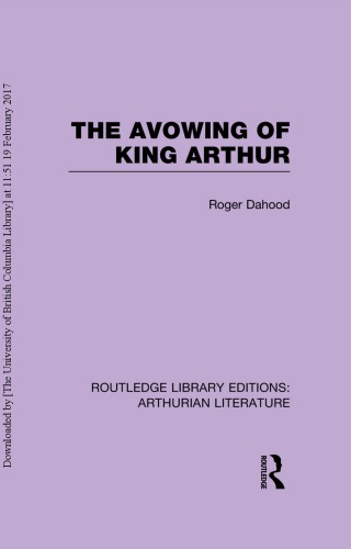 The Avowing of King Arthur