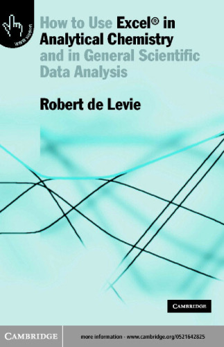 How to use Excel in analytical chemistry and in general scientific data analysis