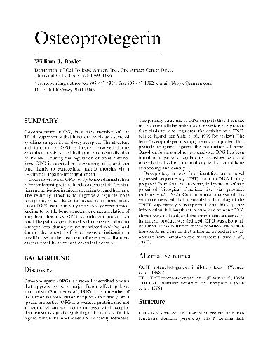 Osteoprotegerin