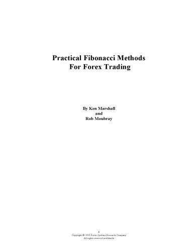 Practical Fibonacci Methods For Forex Trading