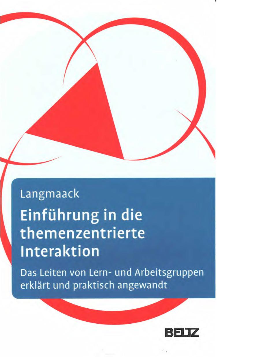 EINFÜHRUNG IN DIE THEMENZENTRIERTE INTERAKTION