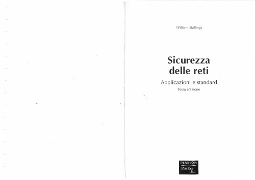 Sicurezza delle reti - Applicazioni e standard