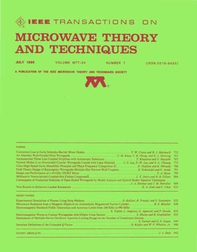 IEEE MTT-V034-I07 (1986-07)