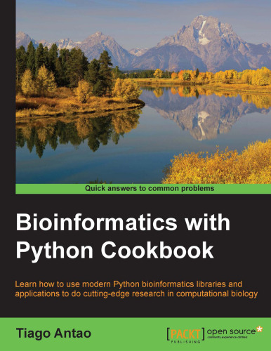 Bioinformatics with Python Cookbook