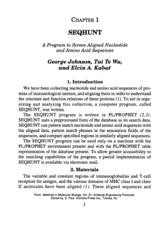 Antibody Engineering Protocols