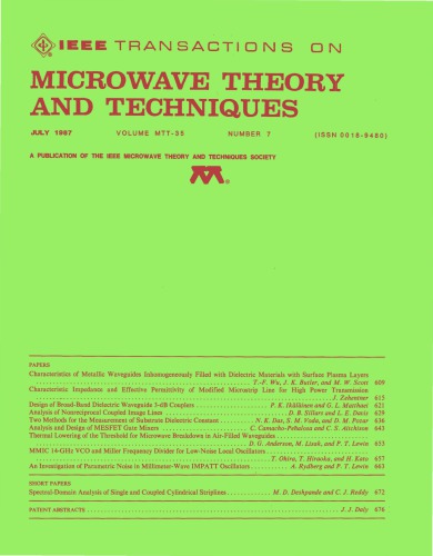 IEEE MTT-V035-I07 (1987-07)