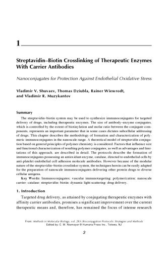 Bioconjugation Protocols: Strategies and Methods