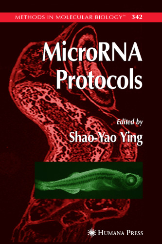 MicroRNA Protocols