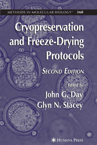 Cryopreservation and Freeze-Drying Protocols