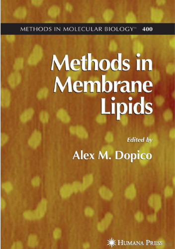 Methods in Membrane Lipids