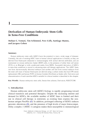 Stem Cell Assays