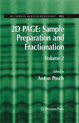 2D PAGE: Sample Preparation and Fractionation