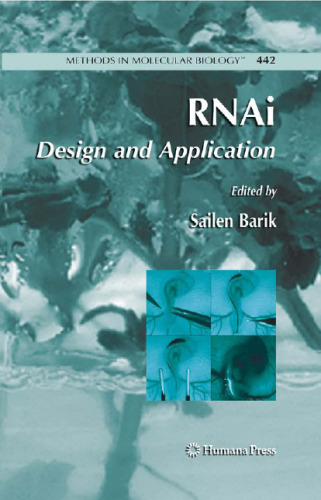 RNAi: Design and Application