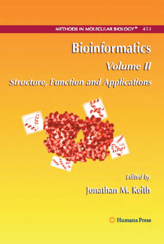 Bioinformatics: Structure, Function and Applications