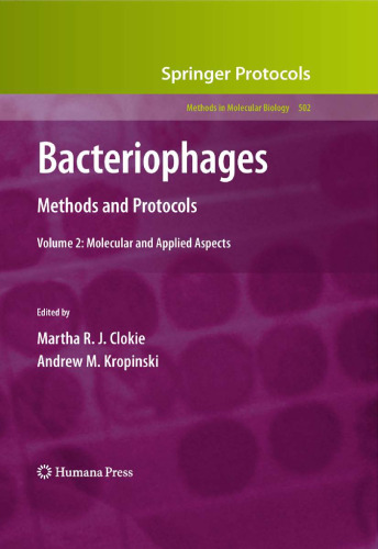 Bacteriophages: Methods and Protocols, Volume 2 Molecular and Applied Aspects