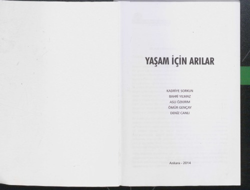 Yaşam İçin Arılar