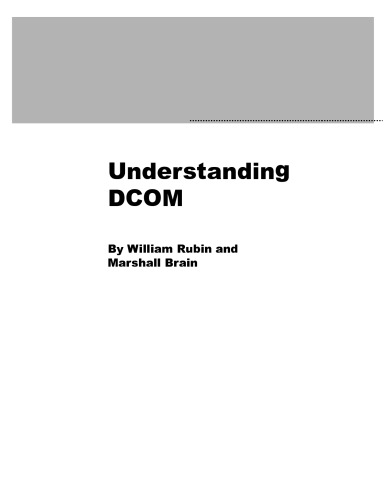 Understanding DCOM